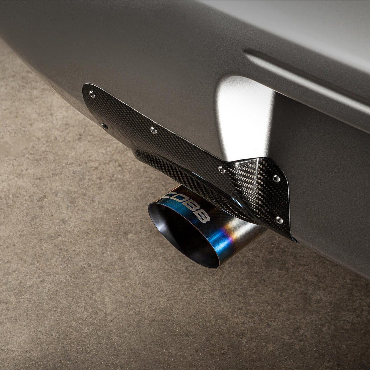 Cobb Subaru 02-07 WRX/04-07 STI Tip Kit - Blued Titanium - 512140-B