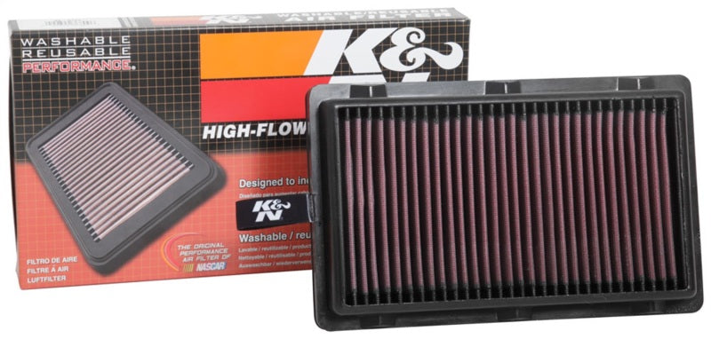 K&N 15-18 Hyundai Tucson L4-2.0L DSL Drop In Replacement Air Filter - 33-3125 by K&N Engineering - alternate view