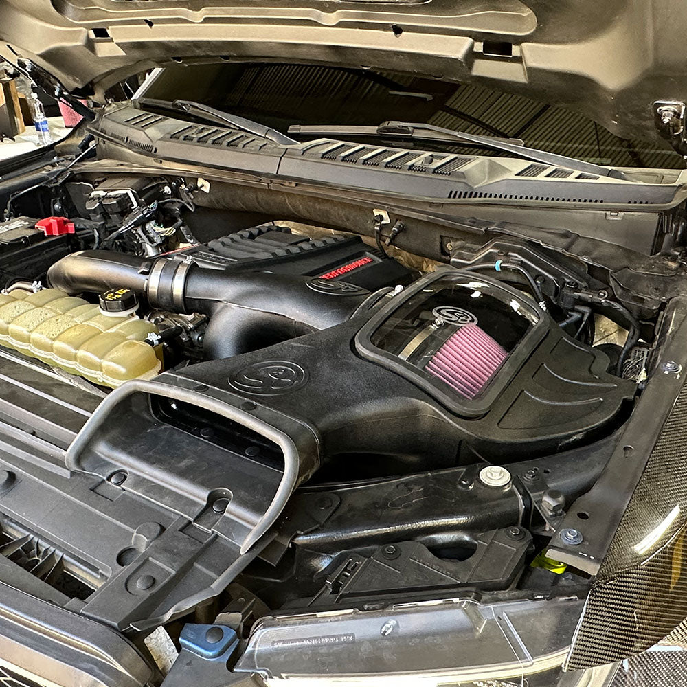 S&amp;B Cold Air Intake for 2018-2024 Ford F-150 2.7L, 3.5L Ecoboost, Raptor - 75-5122