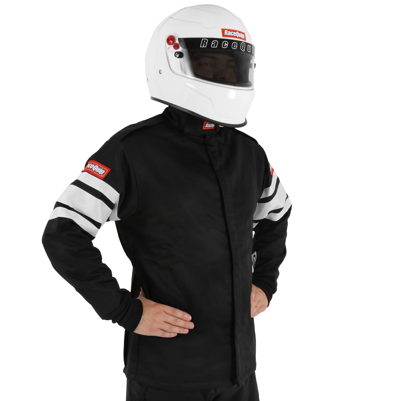 RaceQuip Black SFI-5 Jacket - Small