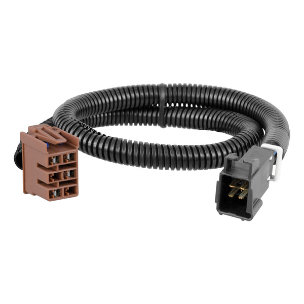 CURT 51352 Quick Plug Electric Trailer Brake Controller Wiring Harness, Fits Select Chevy Silverado, Suburban, Tahoe, GMC Sierra, Yukon, Escalade, Hummer