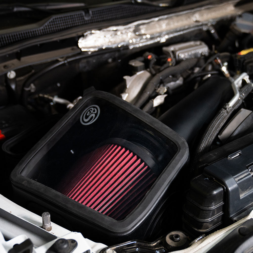 S&amp;B Cold Air Intake for 2020-2023 Silverado / Sierra Duramax L5P 6.6L Diesel - 75-5136