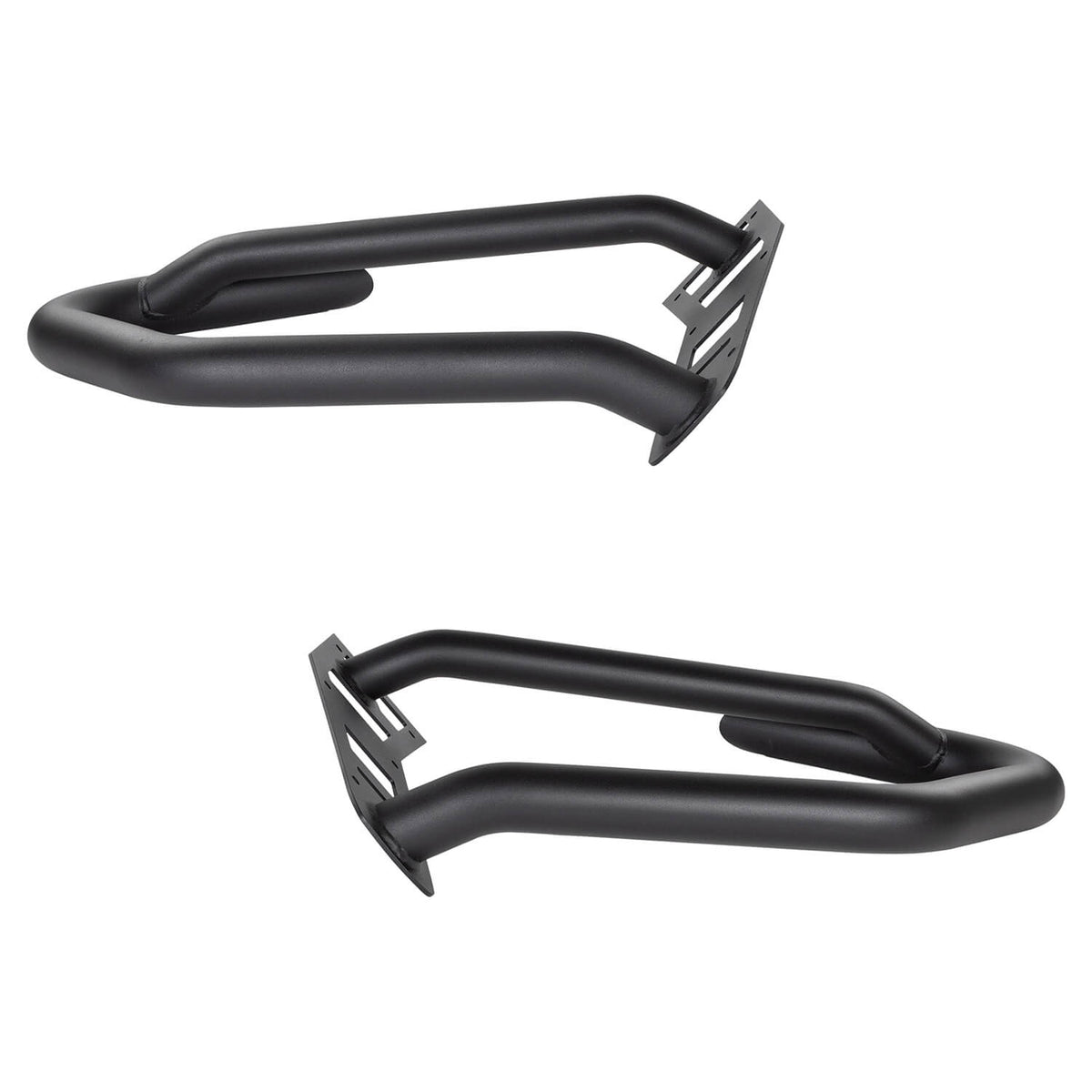 ARB Outer Top Tubes Textured Suit 5237010 - 5137030 for 2010 Dodge Ram 2500 - front view
