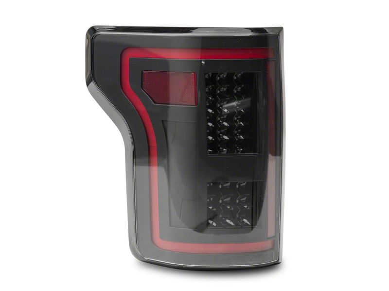 Raxiom 15-17 Ford F-150 LED Tail Lights w/ SEQL Turn Signals- Blk Housing (Clear Lens) - T544625