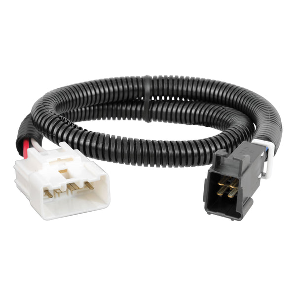 CURT 51455 Quick Plug Electric Trailer Brake Controller Wiring Harness, Fits Select Toyota Tacoma, Tundra