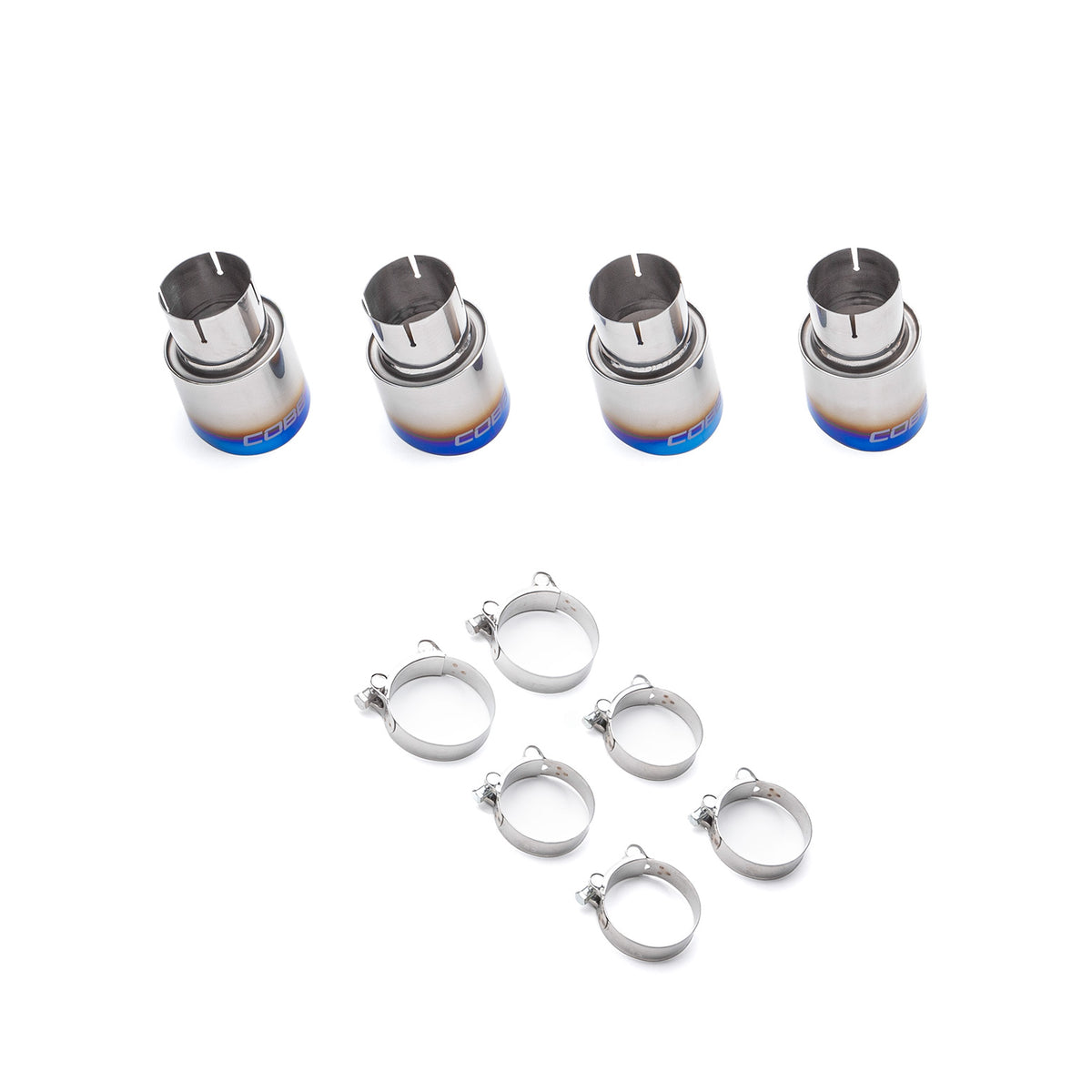 Cobb Subaru 11-24 WRX/11-21 STI Tip Kit - Blued Titanium - 515145-B