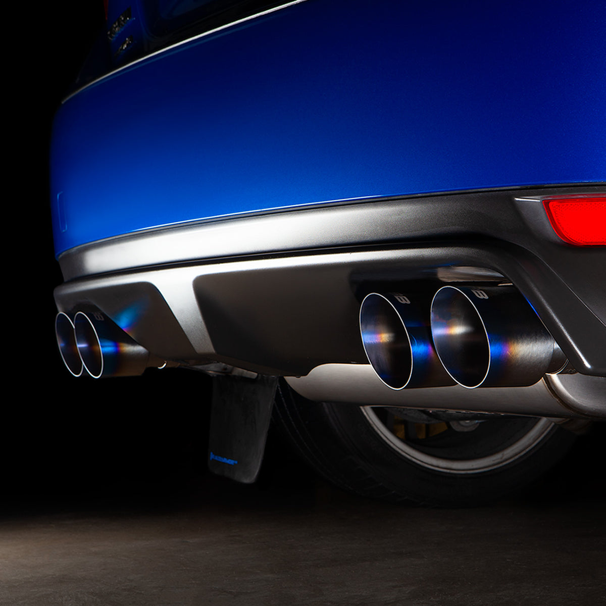 Cobb Subaru 11-24 WRX/11-21 STI Tip Kit - Blued Titanium - 515145-B