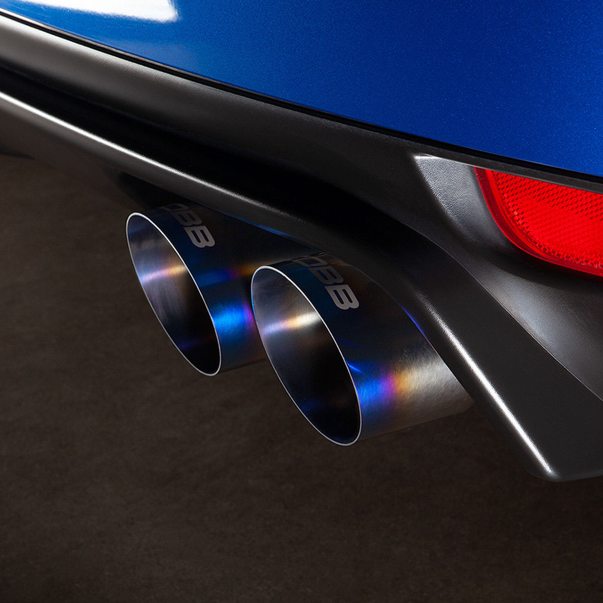 Cobb Subaru 11-24 WRX/11-21 STI Tip Kit - Blued Titanium - 515145-B