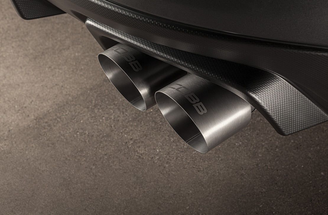 Cobb Subaru 11-24 WRX/11-21 STI Tip Kit - Brushed Titanium - 515145-NB