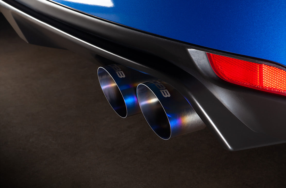 Cobb 11-14 Subaru WRX Hatch / 08-14 STi Hatch 3in Titanium Cat-Back Exhaust - 515150