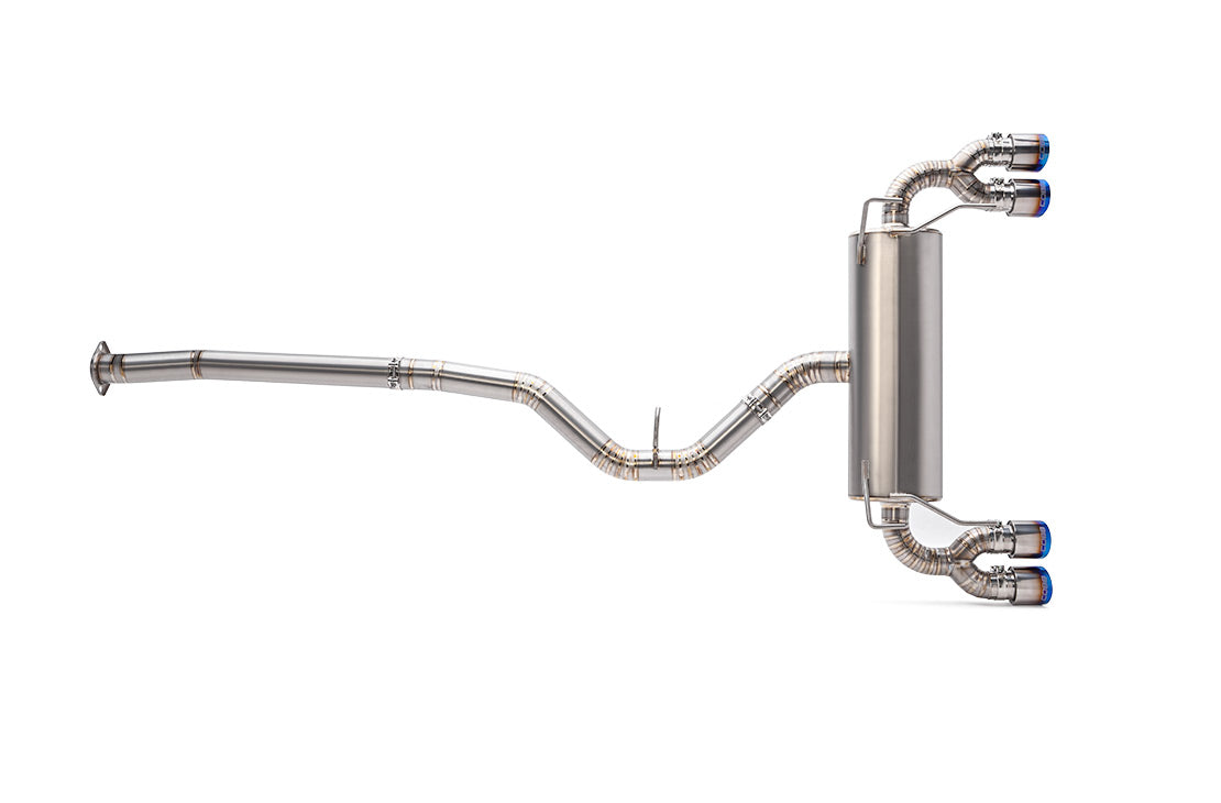 Cobb 11-14 Subaru WRX Hatch / 08-14 STi Hatch 3in Titanium Cat-Back Exhaust - 515150