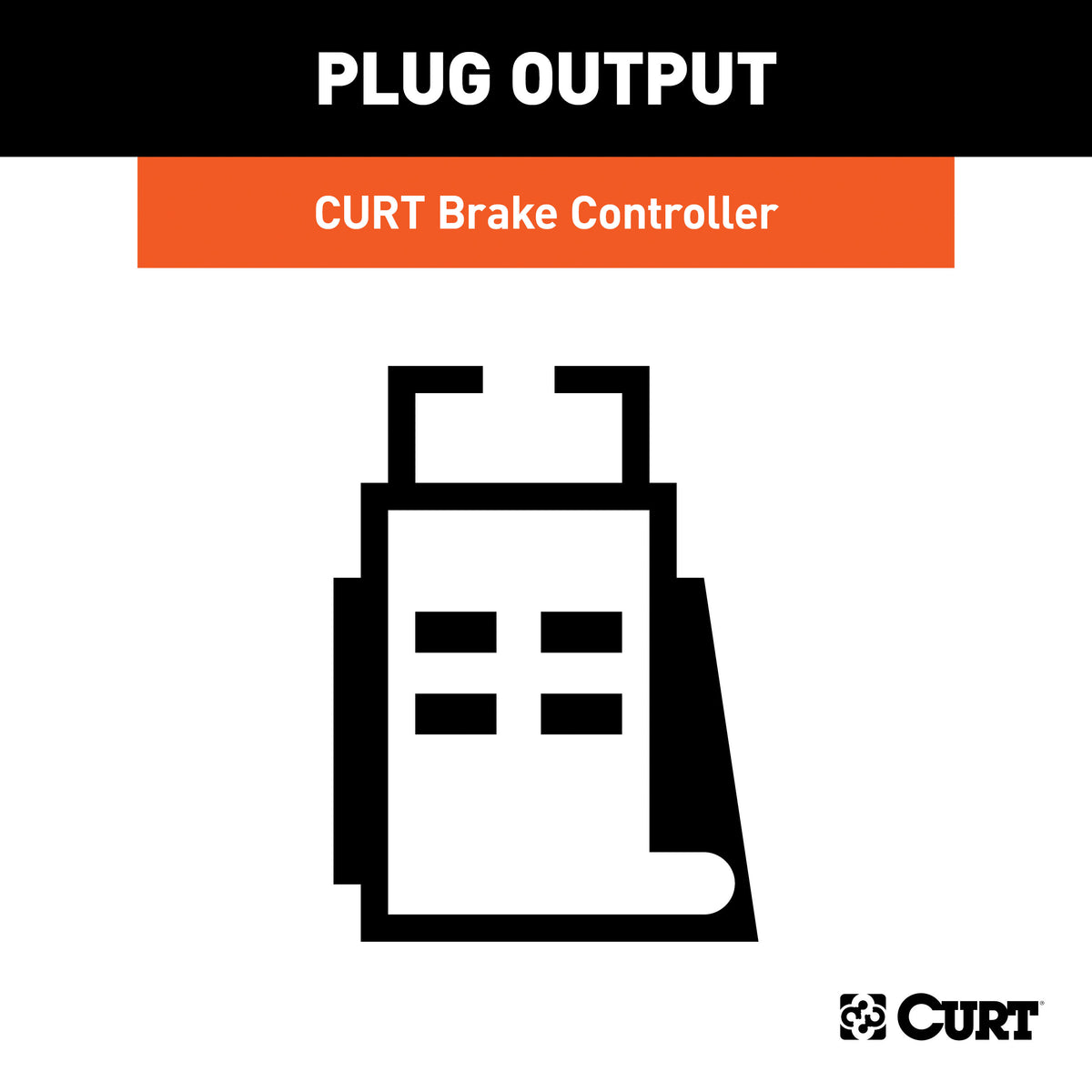 CURT 51522 Quick Plug Brake Controller Wiring Harness, Fits Select Audi Q5, SQ5, Q7, Volkswagen Atlas, Touareg
