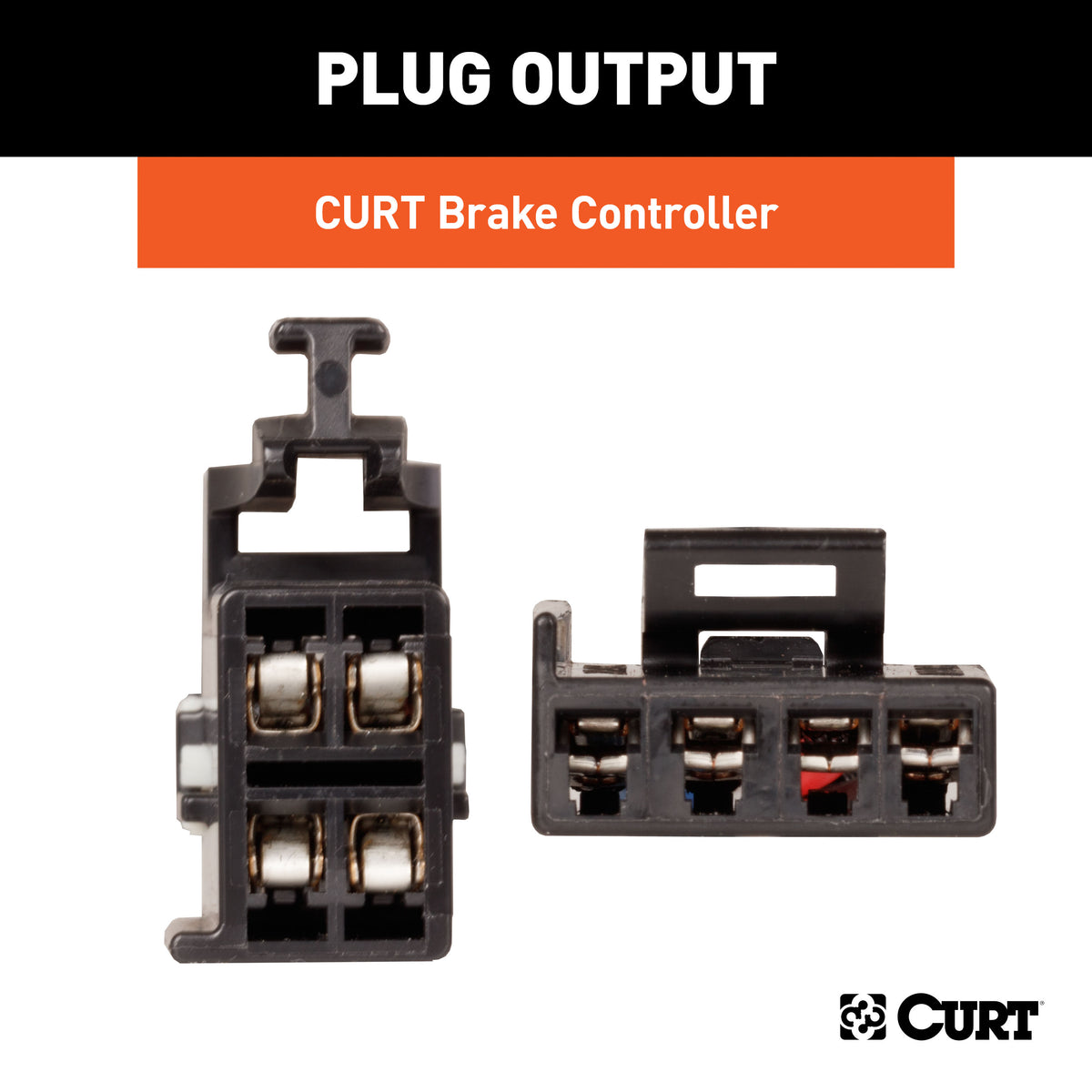 CURT 51532 Competitor-Brake-Controller-to-CURT-Harness Adapter