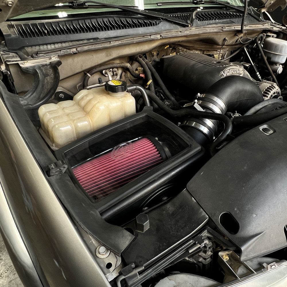 S&amp;B Cold Air Intake for 99-07 Chevy Silverado,  GMC Sierra 1500, 2500, 3500 / 07-08 Tahoe, Yukon - 75-5157