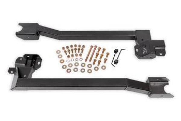 BMR 74-81 GM 2nd Gen F-Body Bolt-On Subframe Connectors - Black Hammertone - SFC321H for 1974-1981 Chevrolet Camaro