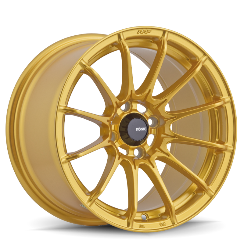 Konig Dial In 15x7 4x100 ET35 Gloss Gold - DI57100357