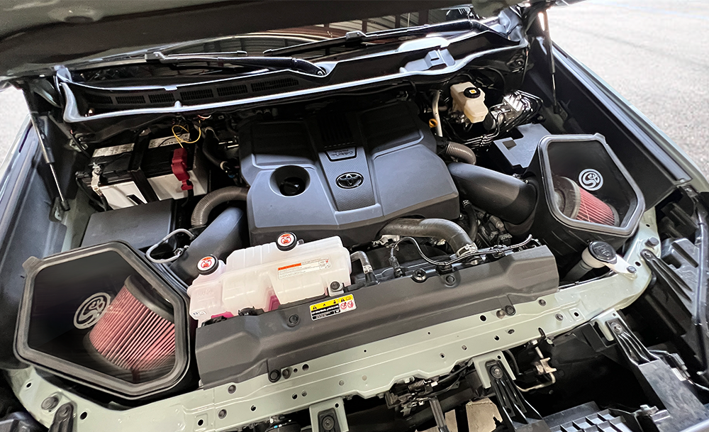 S&amp;B Cold Air Intake kit for 2022-2024 Toyota Tundra, 2023-2024 Sequoia V6 3.4L and 3.4L Hybrid - 75-5163