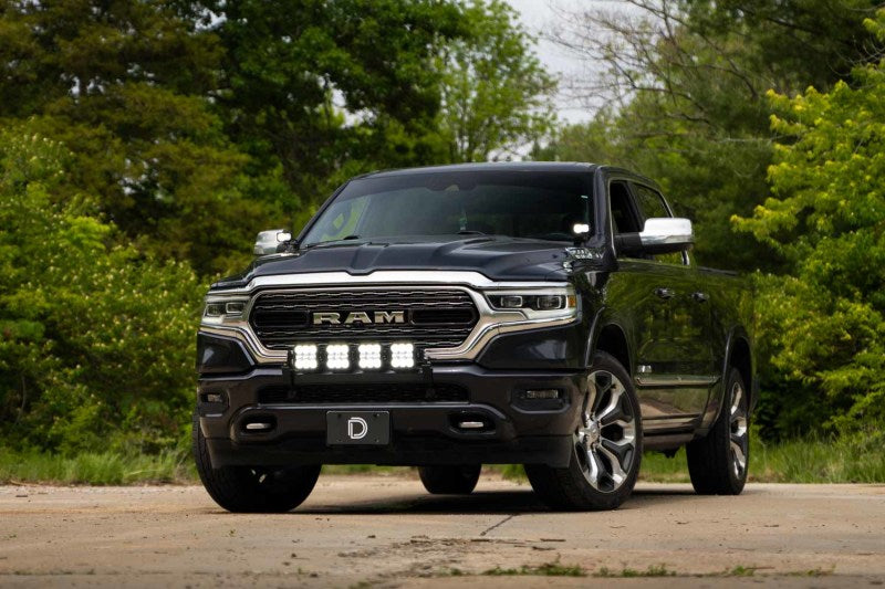 Diode Dynamics SS5 Grille CrossLink Lightbar Kit for 2019-Present Ram - Pro White Combo - DD7610