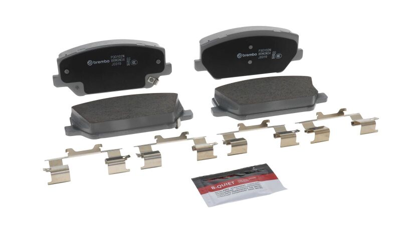 Brembo 19-22 Hyundai Santa Fe/ Hyundai Veloster N Front NAO Brake Pad - P30102N