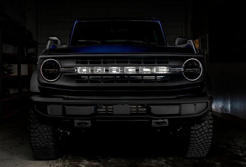 ORACLE Lighting Universal Illuminated LED Letter Badges - Matte Blk Surface Finish - V SEE WARRANTY - 3141-V-001