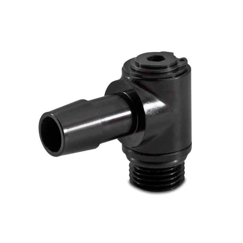 Mishimoto 90 Degree Banjo Swivel M16x1.5 1/2in. Barbed Fitting - MMFT-M16-10SBK by Mishimoto - front view