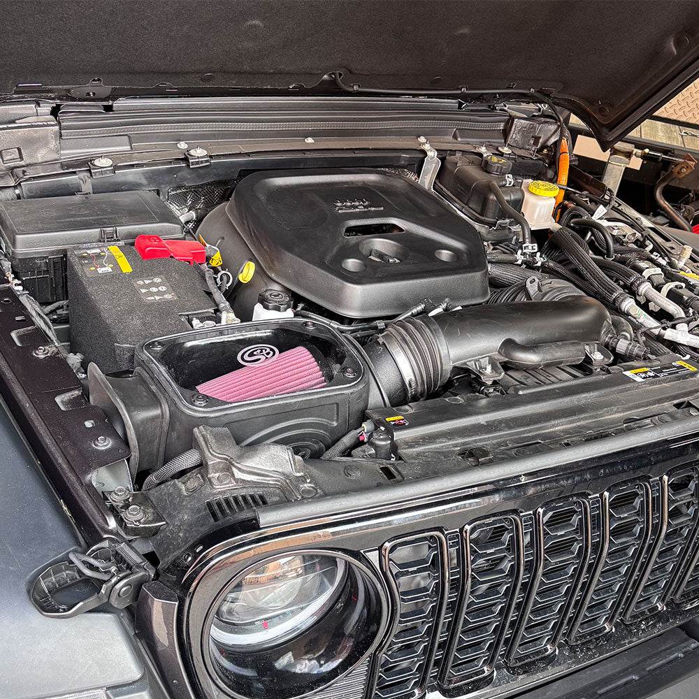 S&B Cold Air Intake for 2024-2025 Jeep Wrangler 2.0L Turbo & 4XE Hybrid - 75-5199