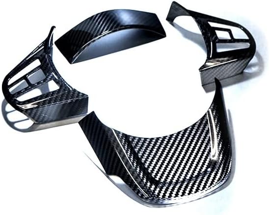 Revel GT Dry Carbon Steering Wheel Cover Inserts 2020 Toyota GR Supra - 4 Pieces - 1TR4GT0AT06 for 2020-2025 Toyota GR Supra 