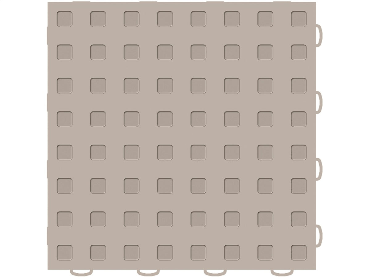 Weathertech - WeatherTech® TechFloor™ - 12 in. x 12 in. Solid Floor Tile w/Raised Squares - 51T1212SS TN