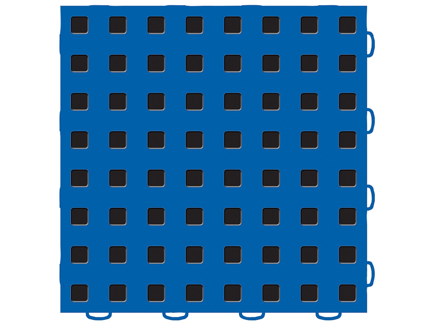 Weathertech - WeatherTech® TechFloor™ - 12 in. x 12 in. Blue/Black - 51T1212 BL-BK