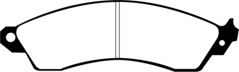 EBC 85-88 Chevrolet Camaro (3rd Gen) 2.8 (Performance Package) Greenstuff Front Brake Pads - DP21131