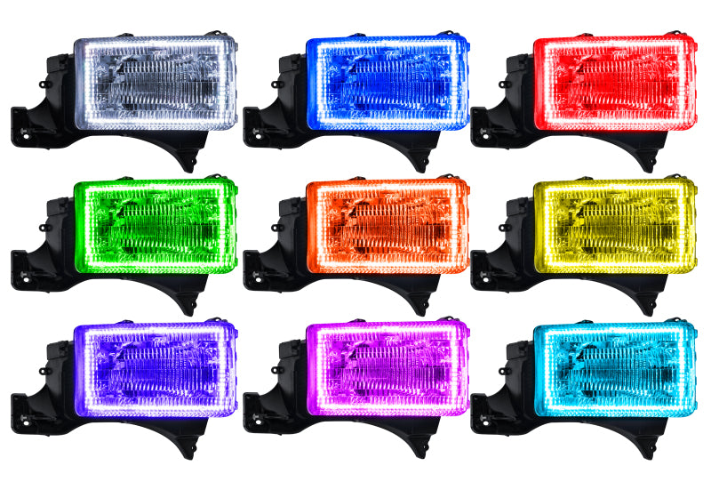Oracle Dodge Ram 94-01 Halo Kit - ColorSHIFT w/ Simple Controller SEE WARRANTY - 3956-504