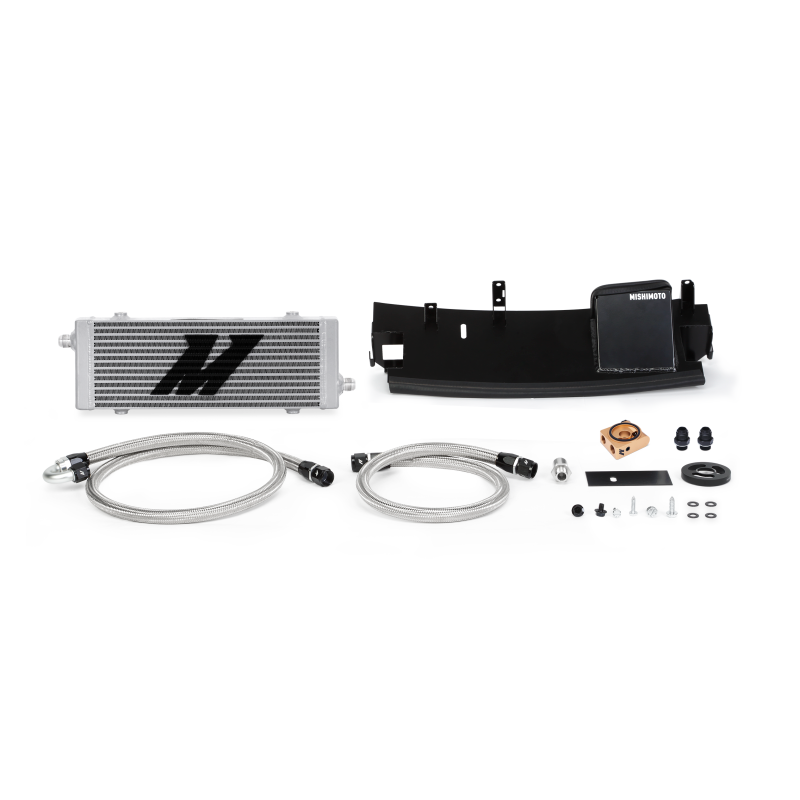 Mishimoto 2016+ Ford Focus RS Thermostatic Oil Cooler Kit - Silver - MMOC-RS-16TSL