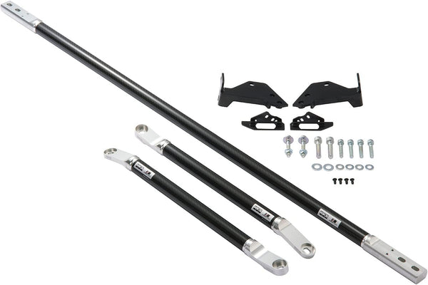 HKS 2020+ Toyota Supra Carbon Brace - Full Set - 83001-AT001 for 2020-2025 Toyota GR Supra - front view