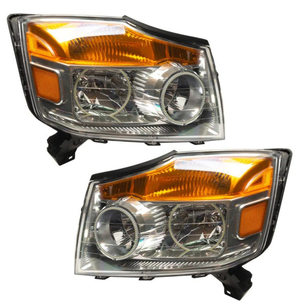 Oracle 08-14 Nissan Armada SMD HL - ColorSHIFT w/ BC1 Controller  - 8106-335 by ORACLE Lighting