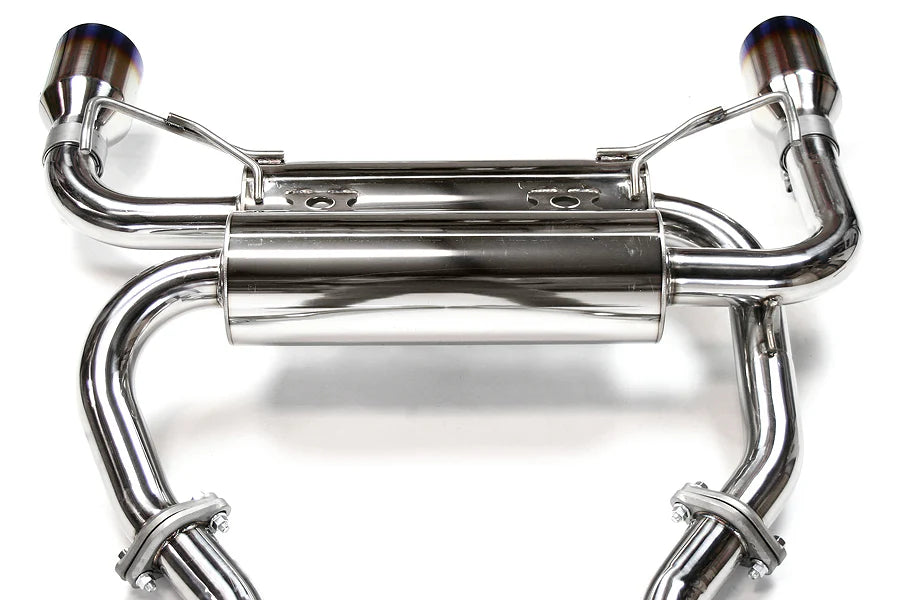 Invidia 07+ Infiniti G37 Coupe Gemini Single Layer Titanium Tip Cat-back Exhaust