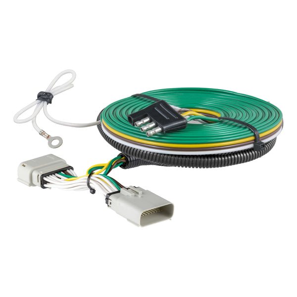 CURT 52102 Custom Towed-Vehicle RV Wiring Harness for Dinghy Towing, Fits Select Ford F-250, F-350 Super Duty with Backup Sensors