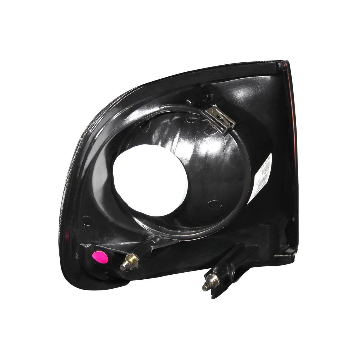 ANZO Corner Lights 1997-2003 Ford F-150 HARLEY DAVIDSON Style Corner Lights Black w/ Amber Reflector - 521040