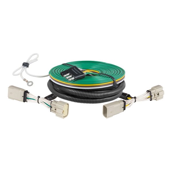 CURT 52104 Custom Towed-Vehicle RV Wiring Harness for Dinghy Towing, Fits Select Ford F-150