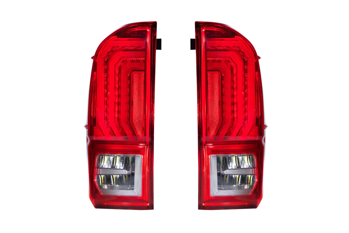 Morimoto - XB LED Tail Lights: Toyota Tacoma (16-23) (Pair / Red Lens) - LF703