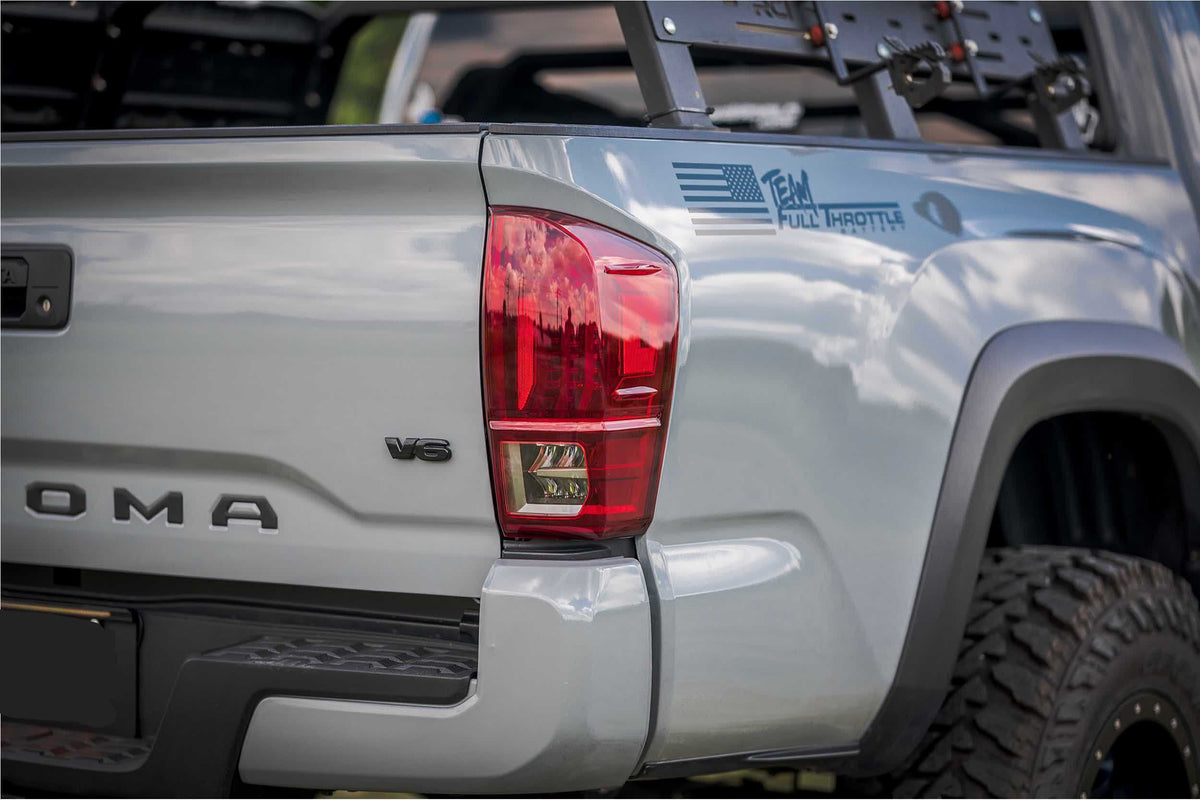 Morimoto - XB LED Tail Lights: Toyota Tacoma (16-23) (Pair / Red Lens) - LF703