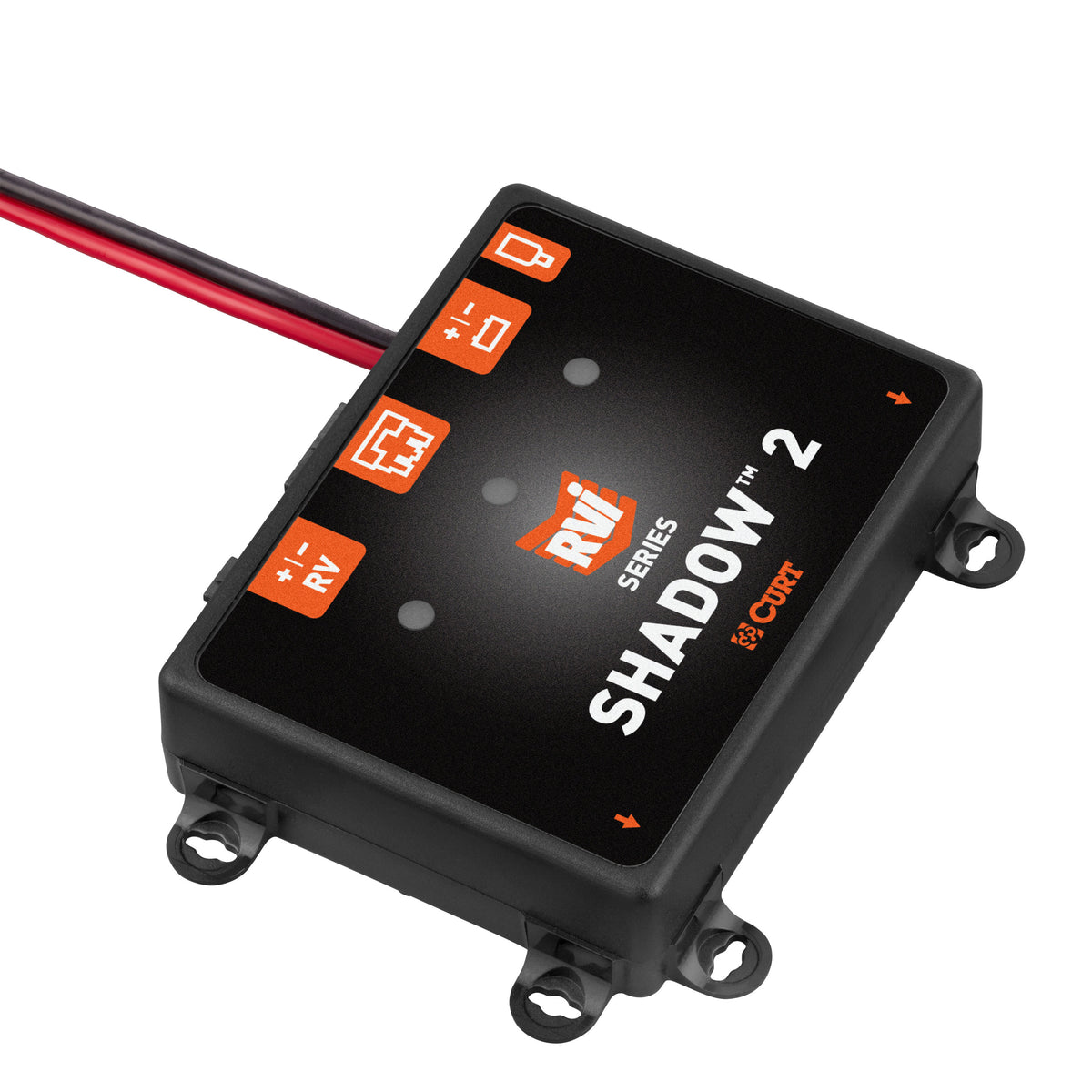 CURT 52201 RVibrake Shadow 2 Installed Flat Tow Brake System