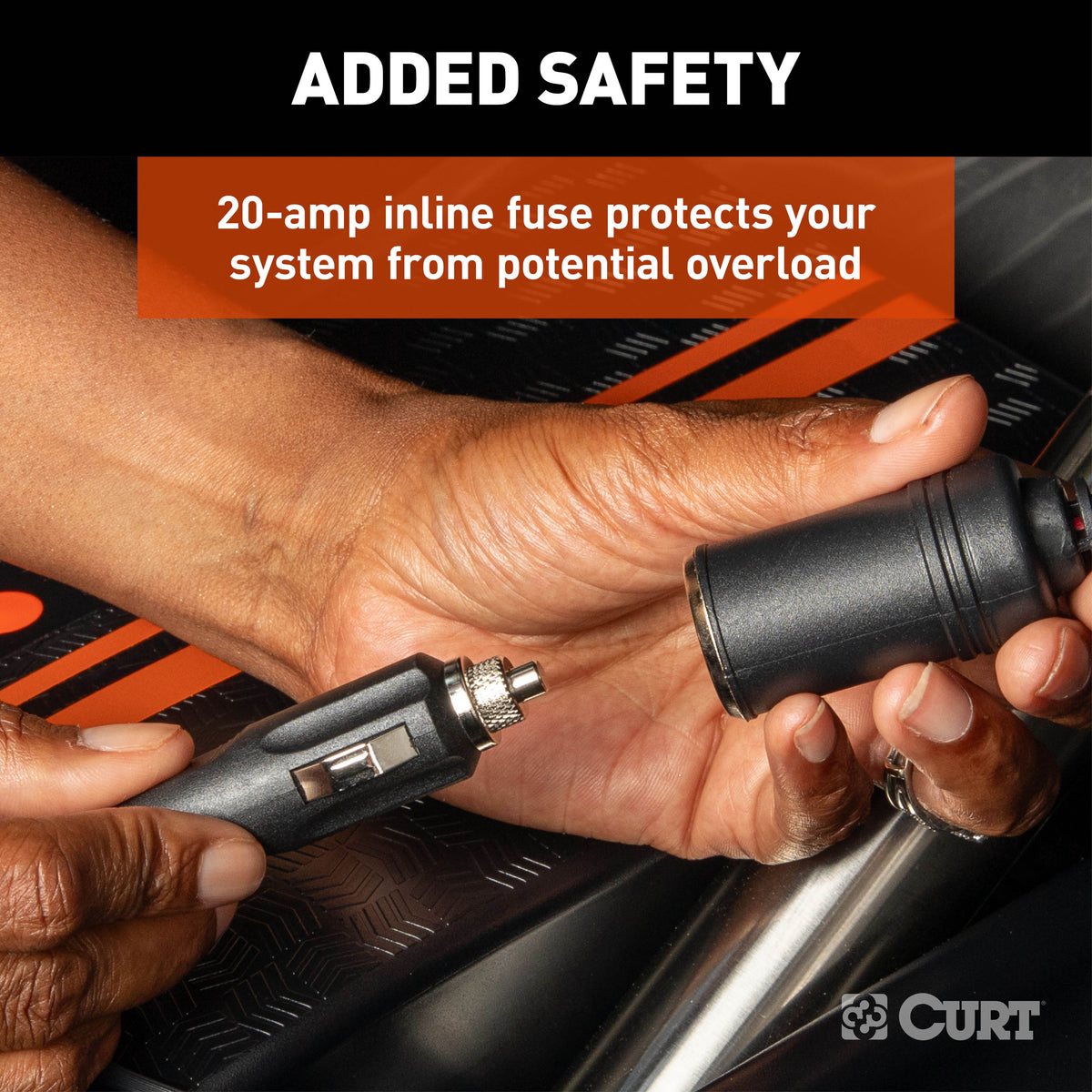 CURT 12-Volt Battery Direct Kit for RVibrake