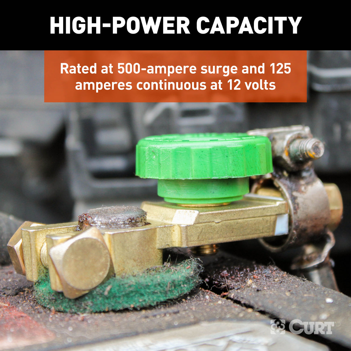 CURT 52216 Towed Battery Disconnect for RVibrake