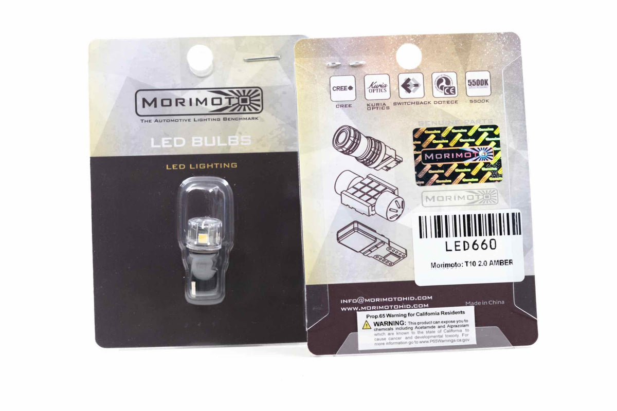 Morimoto - T10/194: XB LED 3.0 (Amber) - LED660
