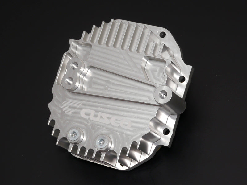 Cusco 13-20 Subaru BRZ / 13-16 Scion FR-S / 17-20 Toyota 86 Differential Cover - Silver - 965 008 ANS by Cusco - angle view