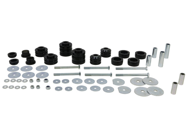 Whiteline 1980-1996 Ford F-150 Body Mount Bushing Set - W93497 for 1980-1998 Ford F 250 - front view