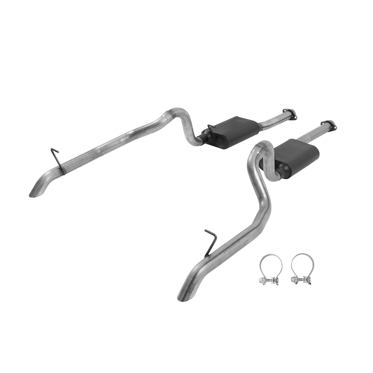 Flowmaster American Thunder Cat-Back Exhaust System - 1987-1993 Ford Mustang - Stainless Steel - 817116 - 1