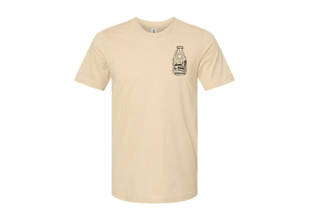 Dobinsons - Beers and Backtracks Vanilla / 80 Series Land Cruiser T-shirt PG00-2340 - Large - PG00-2340-L