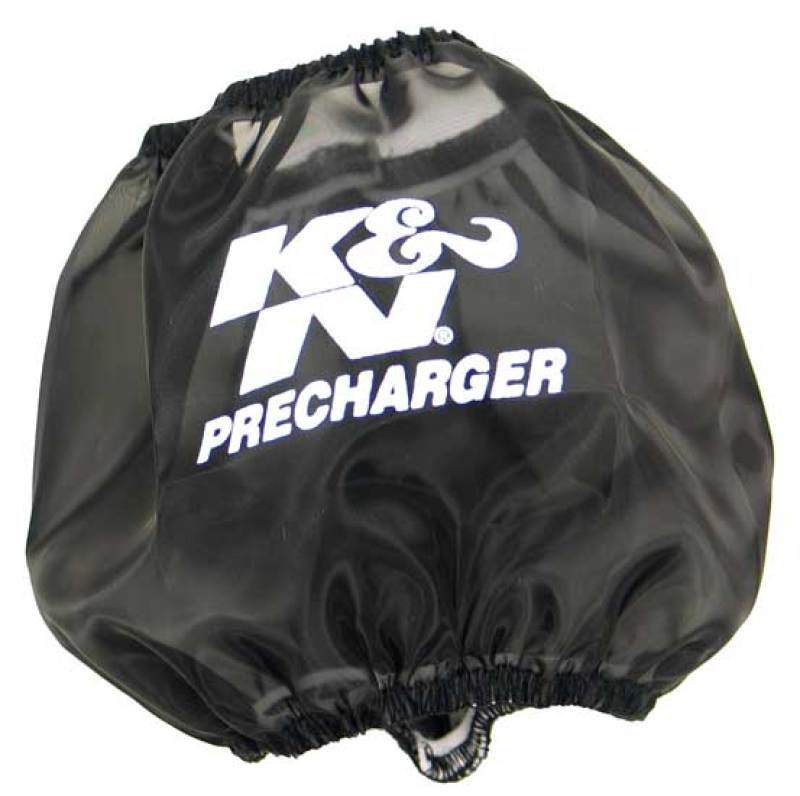 K&N Precharger Round Straight Air Filter Wrap for 01-14 Honda TRX500 - Black - HA-5000PK