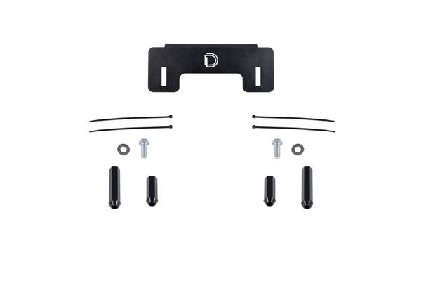 Diode Dynamics 21-22 Ford Bronco Stage Series Reverse Light Bracket Kit - DD7352P for 2021-2025 Ford Bronco - front view